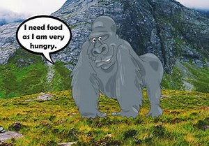 Help The Hungry Chimpanzee - Escape Fan