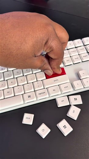 Keychron k5 Pro is wicked! #mechanicalkeyboards #pcsetup #gaming