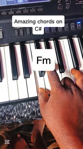 Amazing Easy chords on C# #ccm #musicology #learninstrument