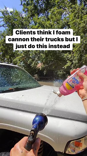 DIY foam cannon #cars #automotive #trucks #lifehack #hacks #AutoDetailing #dieseltrucks #bluecollar | Dippin' Diesel