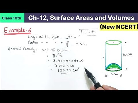 Class 10th Chapter 12 Surface Areas and Volumes Example 6 New NCERT Maths CBSE Board