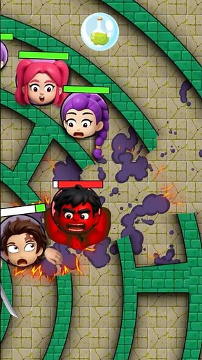 MAZE CHALLENGE BRAINROT x Kpop Demon Hunters x Kimetsu No Yaiba vs ROBLOX Escape Marvel