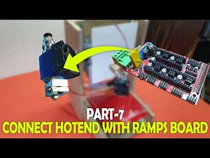 How to connect Hotend with ramps 1.4