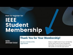 IEEE Registration Guide | Step-by-Step Tutorial
