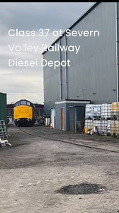 Class 37 heading to the shed at the Severn Valley Railway after a days work #trains #railway #adventure #trainspotter #class37 #SevernValleyRailway | Down The Line Rail