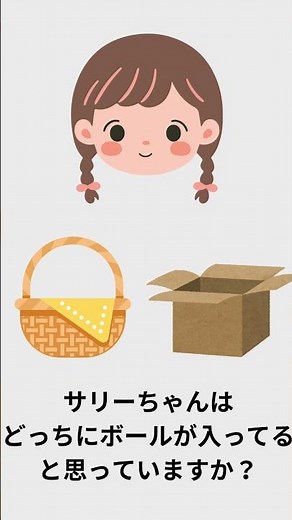 【心理学】サリーアン課題ってなに？