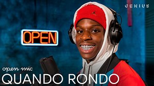 Quando Rondo brought that heart and soul to this Open Mic live performance 😤🔥💪 | Genius