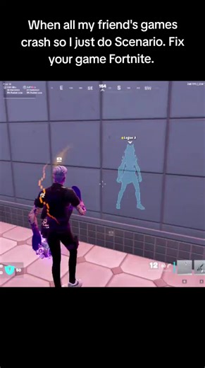 Scenario while Fortnite crashes #ikon #fortnite #ikonikscenario #ikonik #scenario