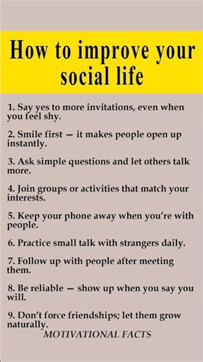 How to Improve Your Social Life 🤝✨ | #SocialSkills #MindPower #LifeLessons