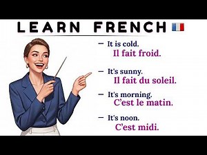 40+ Useful French Conversations & Phrases | Learn French | Easy French | Apprendre le français