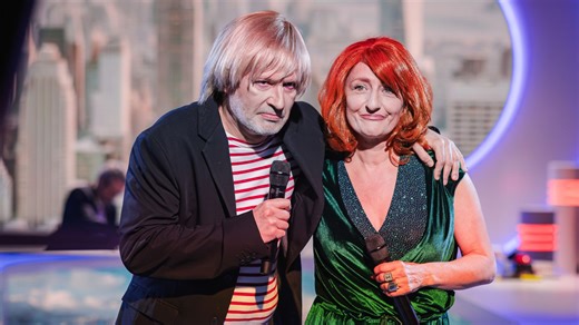 Axelle Red (Cécile Giroud) et Renaud (Damien Gillard) proposent une nouvelle version de 'Manhattan-Kaboul' dans Le Grand Cactus - RTBF Actus