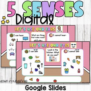 Digital 5 Senses Activities for Distance Learning | Google