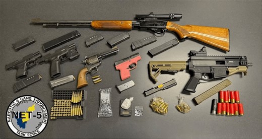 Yuba City man arrested on 7 felony charges after raid