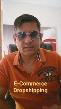 E-Commerce dropshipping in a nutshell