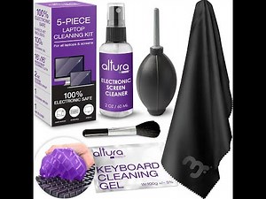 Clean your computer. Video review for Altura laptop cleaning kit.