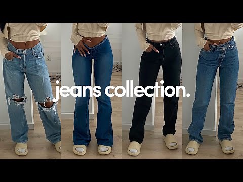 i tried on all my jeans!!! *2021 jeans collection*