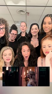 792K views · 13K reactions | We couldn’t be happier!  Watch #WICKED Broadway's Lencia Kebede, Allie Trimm, Lissa deGuzman, and Jennafer Newberry react to the Wicked Movie: For Good trailer with members of our Pink and Green Teams! 﫧粒 | WICKED The Musical | Facebook