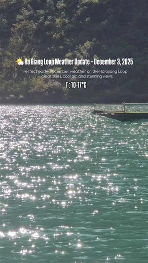 45 reactions |  Ha Giang Loop Weather Update – December 3, 2025 Ha...