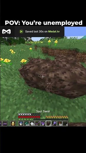 I Clip My Self Building The Largest Beacone In Minecraft With Medal #minecraft #medaltv