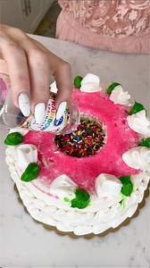 71M views · 58K reactions | This cake hack is life changing!   This is a budget friendly way to transform any store bought cake! Super easy and such a fun experience! | Spark of Drama | Facebook