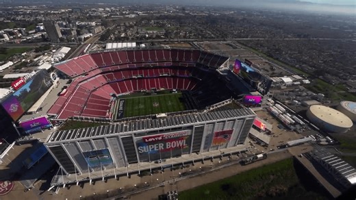 Super Bowl security extends to the skies over Levi’s Stadium