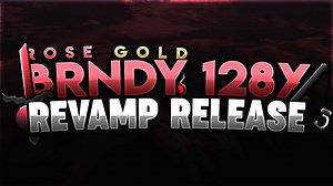 Brndy Rose Gold Revamp PvP Texture Pack [128x] 1.8.9/1.8