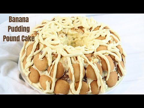 Banana Pudding Pound Cake | How to make a Banana Pudding Pound Cake
