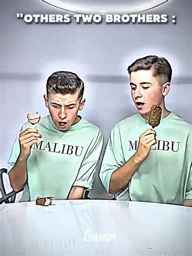 Two Brothers, One Unbelievable Moment 😳❤️” #respect