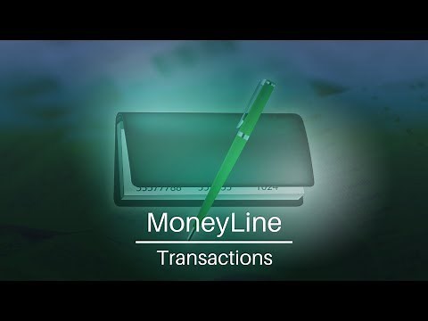 MoneyLine Personal Finance Software | Transactions Tutorial