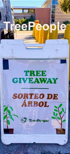Sponsored by Delta Airlines, TreePeople hosted a planting event and fruit tree giveaway ..