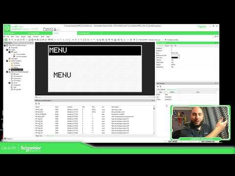 Modicon 172 Embedded Display Training - M1.2 Page configuration