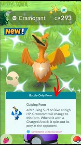 When New Debut✨️Cramorant Hatch in Pokemon Go