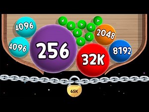 Laser Bubbles 2048 - LARGE Numbers (Unlock 1024 2048 4096 8192 16K 32K 65K)