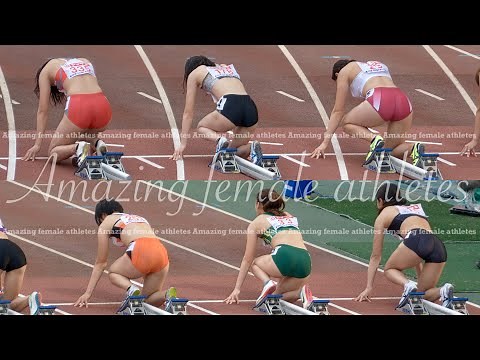 【4K】陸上女子｜大会新記録(12.94)のレースをスタート側から｜女子100mH｜2022日本選手権