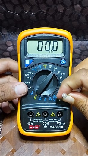 multimeter se led ko kaise check karen💡