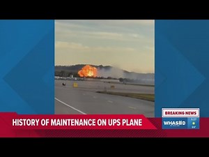 UPS plane that crashed in Louisville had recent delays and maintenance history, FlightAware records