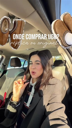 Onde comprar UGG? Original ou inspiração? 🏹 Vem nas lojas comigo que vou te contar tudo! Valores, diferenças de peso e conforto. Porque pra UGG cumprir o papel dela, precisa ser leve e confortável! se não for, não vale. Minha opinião final: 💫 Se você procura só a estética da UGG: Primark, Shein e Temu têm várias opções com preços baixos, mas leveza e conforto não é o forte. 💫 Se quer conforto e uso esporádico: compra uma inspiração leve (testa na loja antes). 💫 Se vai usar TODO DIA no invern