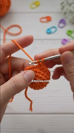 Easy Crochet Fish Tutorial! 🐠 (Free Pattern in Description) #crochet #shorts