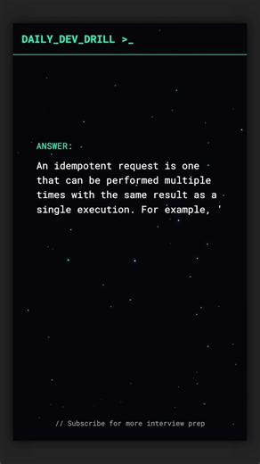 What is Idempotency in APIs? 🔄
