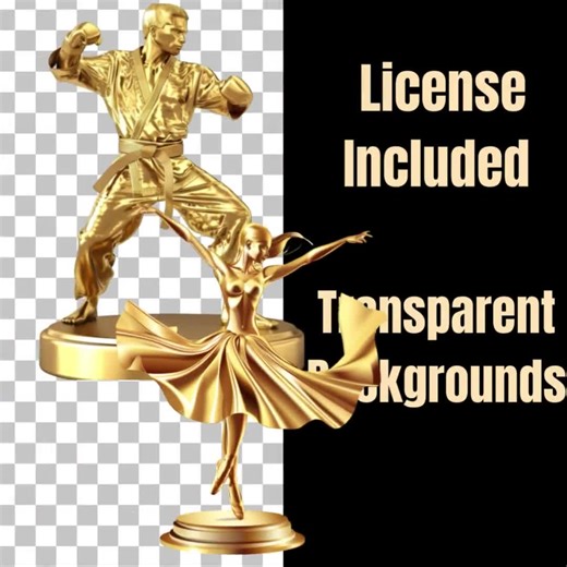 Trophy Clipart Sports Award PNG Gold Trophy Bundle PNG 1st Place Graphics Transparent Commercial Use Digital Download Sublimation Journal - Etsy