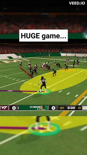 I know when the screen is coming #ncaafootball14 #ncaafootball23 #ncaafootball #collegefootball