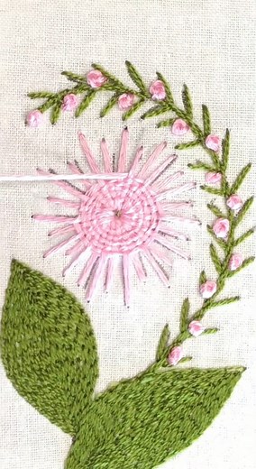 25K views · 316 reactions | Very Simple Hand Embroidery Flower Design | Stitching Garden | Facebook