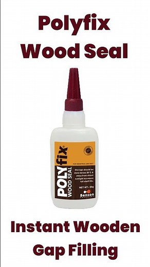 Polyfix Wood Seal | Instant Wooden Gap/Cracks/Hole Filling & Repairing | #Shorts #woodworking #wood