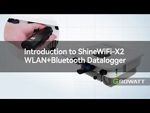 Introduction to ShineWiFi-X2 WLAN+Bluetooth Datalogger