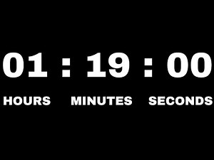 1 Hour and 19 Minute Timer | 79 Minute Timer | (HD) | @TIMER FOR SUCCESS | ‪@ExactTimer‬