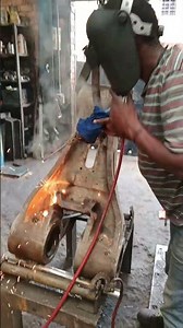 GAS METAL ARC WELDING PROCESS IN FIXING EXCAVATOR'S CAST IRON LINKAGE IN MECHANICAL WORKSHOP