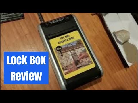 Lock Box Review: Master Lock || How to make it so emergency services can get into the house