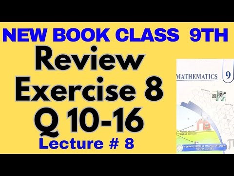 Class 9 Maths | Chapter 8 Logic | Review Exercise Q.10–16 | New Book 2025