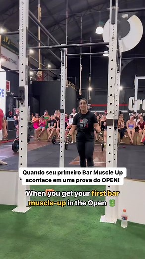 148K views · 1K reactions |     @crossfitremorv: Quando seu primeiro Bar Muscle Up acontece em uma prova do OPEN! Este é poder da comunidade CROSSFIT, momentos únicos que vale a pena compartilhar ! Parabéns @ligiarc sua conquista é nossa maior felicidade ! FOI INCRÍVEL  | The CrossFit Games | Facebook