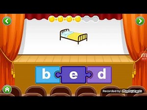 Составление слов пазлом